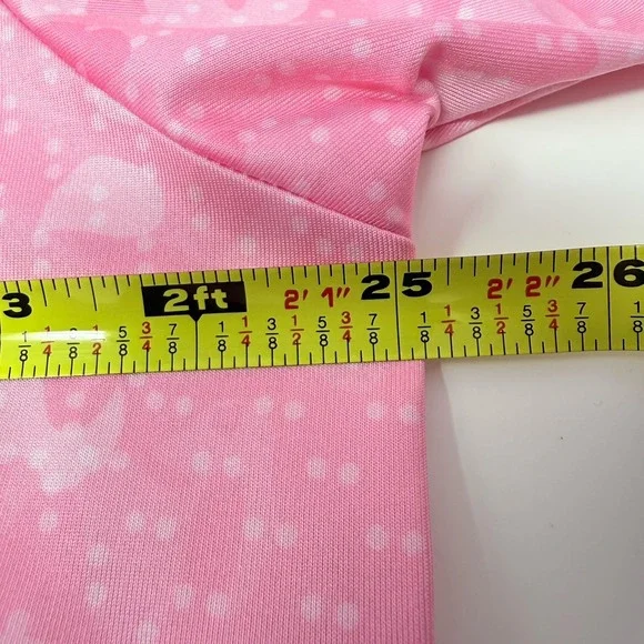 Yatta Golf Polo Shirt Mens XXL Pink Camo Geometric All Over print Active - Picture 7 of 7